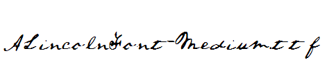 ALincolnFont-Medium
