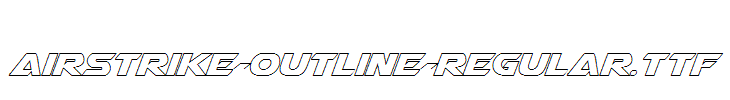 Airstrike-Outline-Regular