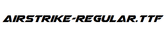 Airstrike-Regular