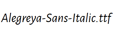 Alegreya-Sans-Italic