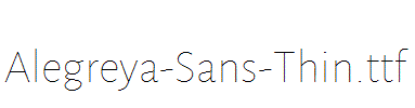 Alegreya-Sans-Thin