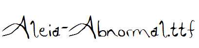 Aleia-Abnormal