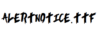 AlertNotice