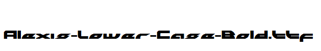 Alexis-Lower-Case-Bold