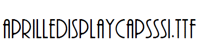 AprilleDisplayCapsSSi.ttf