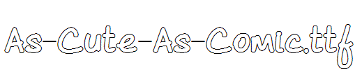 As-Cute-As-Comic.ttf
