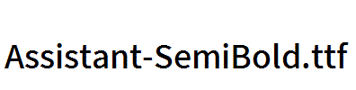 Assistant-SemiBold
