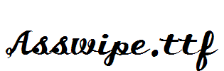 Asswipe