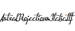 AstralProjectionsItalic