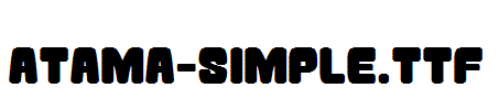 Atama-Simple
