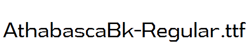AthabascaBk-Regular