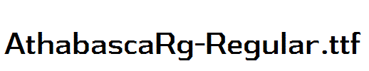 AthabascaRg-Regular