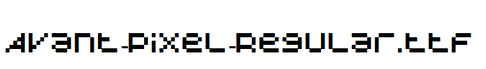 Avant-Pixel-Regular