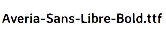 Averia-Sans-Libre-Bold
