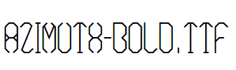 Azimuth-Bold