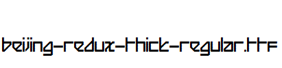 Beijing-Redux-Thick-Regular