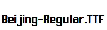 Beijing-Regular