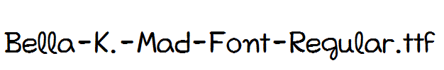 Bella-K.-Mad-Font-Regular