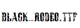 Black-Rodeo