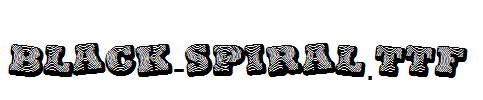 Black-spiral