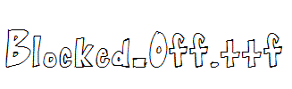 Blocked-Off