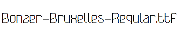 Bonzer-Bruxelles-Regular