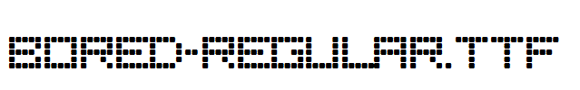 Bored-Regular