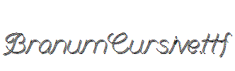 BranumCursive