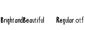 BrightandBeautiful-Regular