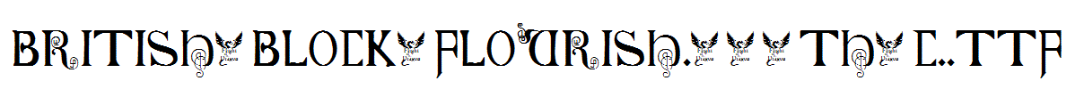 British-Block-Flourish,-10th-c.