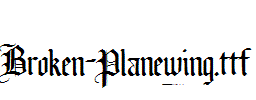 Broken-Planewing