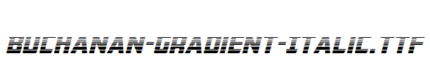 Buchanan-Gradient-Italic