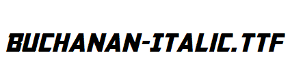 Buchanan-Italic