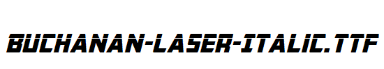 Buchanan-Laser-Italic