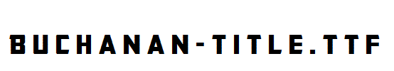 Buchanan-Title