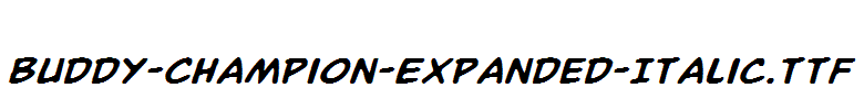 Buddy-Champion-Expanded-Italic