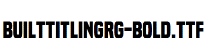 BuiltTitlingRg-Bold