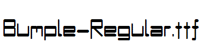 Bumple-Regular