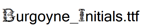 Burgoyne_Initials
