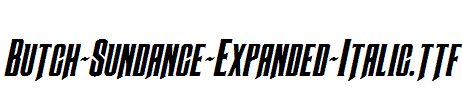 Butch-Sundance-Expanded-Italic