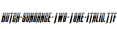 Butch-Sundance-Two-Tone-Italic