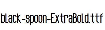 black-spoon-ExtraBold