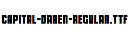 Capital-Daren-Regular