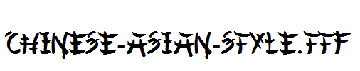 Chinese-Asian-Style