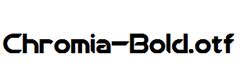 Chromia-Bold