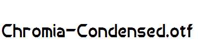 Chromia-Condensed