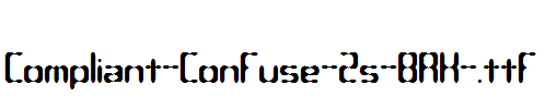 Compliant-Confuse-2s-BRK-