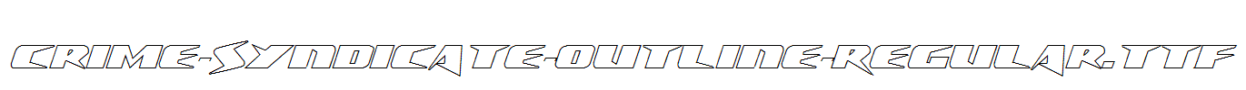 Crime-Syndicate-Outline-Regular