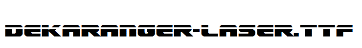 Dekaranger-Laser