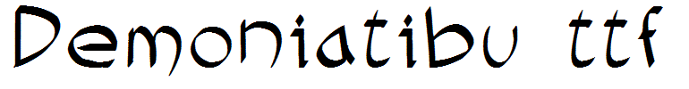 Demoniatibu
